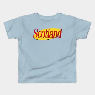 90s TV Scottish Logo Kids T-Shirt